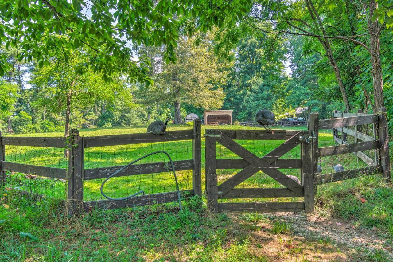 Rustic Hendersonville Farm Studio With Private Deck Eksteriør bilde